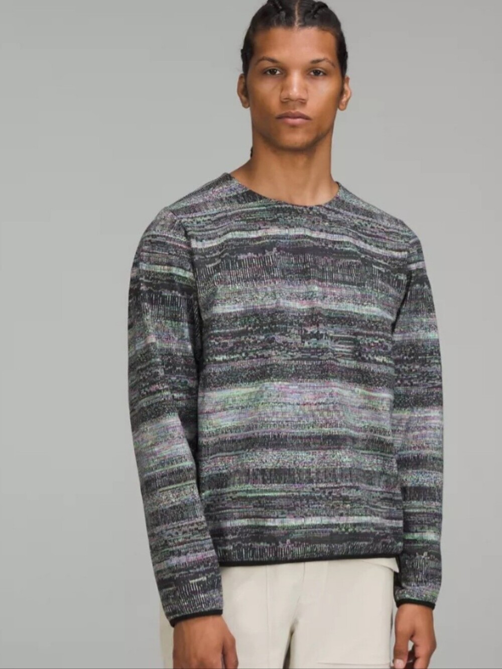 Lululemon Lab Jacquard Crewneck Pullover